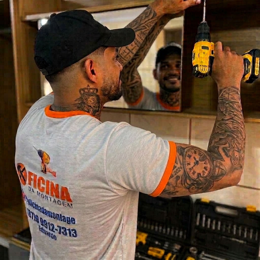 Desmontagem e remontagem de móveis